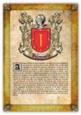 Apellido Valenzuela / Origen, Historia y Heráldica de los linajes y apellidos españoles e hispanoamericanos
