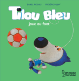 Tilou bleu joue au foot