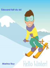 Édouard fait du ski