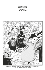 One Piece édition originale - Chapitre 1050