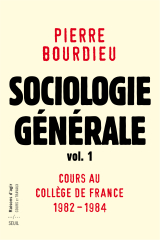 Sociologie générale vol. 1